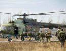 Вертолеты с десантниками из Днепропетровска уже садятся в Василькове