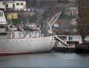 Корабли ВМС Украины подняли Андреевский флаг России