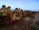 Следы войны: кладбище старых танков в Кувейте