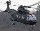 Был показан первый вертолет HH-101A Caesar ВВС Италии