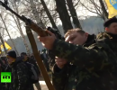 Национальная гвардия Украины учится бороться с несогласными