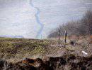 Вдоль русско-украинской границы вырыли траншею от русских танков