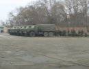 В Керчи на переправе стоят российские «Уралы» с вооруженными солдатами