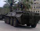 На вооружении сирийской армии появились новые БТР-80