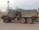 Модифицированный бронеавтомобиль Урал-4320ВВ удалось сфотографировать в Нижнем Новгороде
