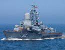 Российские корабли отстрелялись крылатыми ракетами Российские корабли отстрелялись крылатыми ракетами
