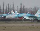 Украина перебросила к границе с Крымом модернизированные истребители Су-27