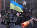 Боевики «Правого сектора» покинули захваченную гостиницу «Днепр» в центре Киева