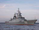 Корвет «Бойкий» отмечают первую годовщину подъема военно-морского флага