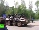 Безоружные жители Краматорска развернули украинские войска