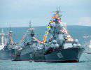 Корабельный состав Черноморского флота России на март 2014 года