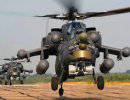 Ми-28 ВВС России начали патрулирование украинской границы