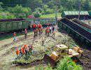В Луганской области подорвали железную дорогу