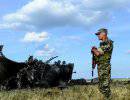 Ополченцы нашли документы польских наёмников на месте падения Ил-76 Ополченцы нашли документы польских наёмников на месте падения Ил-76