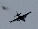 Ополченцы сбили над поселком Ямполь самолет Су-25 Ополченцы сбили над поселком Ямполь самолет Су-25