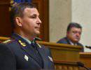 Горячка министра обороны Украины Горячка министра обороны Украины