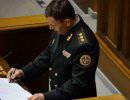 Новый министр обороны Украины после принятия присяги «расписался» ручкой с закрытым колпачком