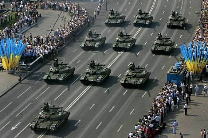 В Киеве репетируют Парад Победы