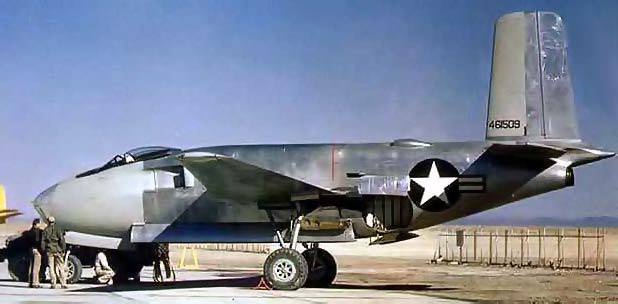 Опытный бомбардировщик Douglas XB-43 Jetmaster (США)
