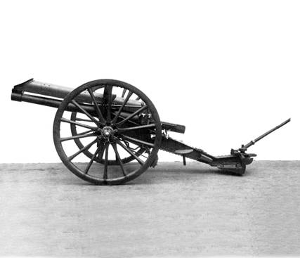 Скорострельная 15-фунтовая 3-дюймовая полевая пушка Первой Мировой