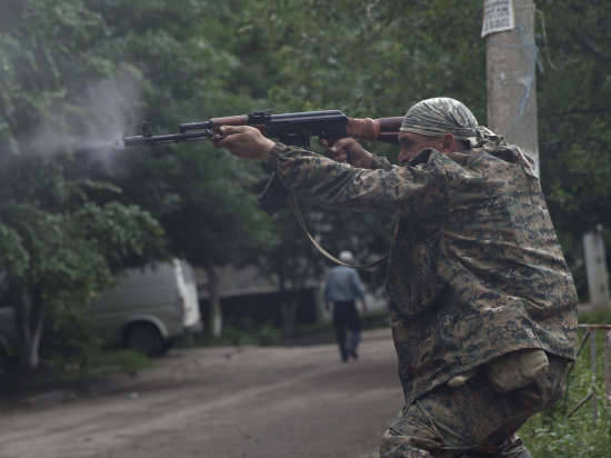 Силы АТО приступили к штурму Луганска