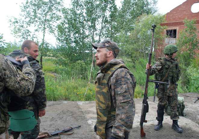 В ходе ожесточенного боя подразделения ополчения закрепились на северной окраине Хрящеватое