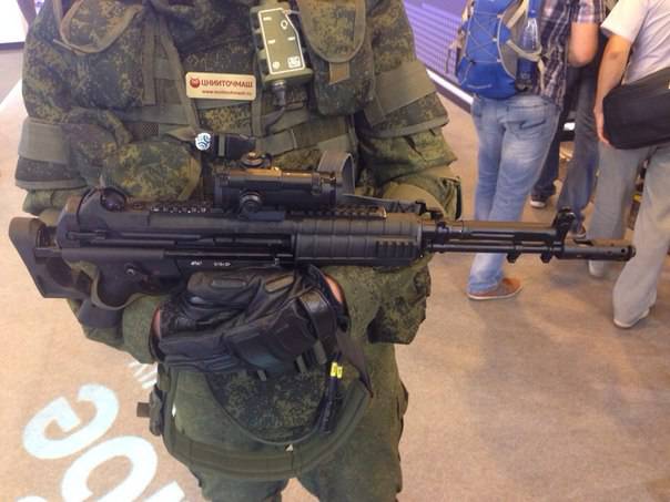 На ТВМ-14 показали перспективный автомат российской армии 6П67