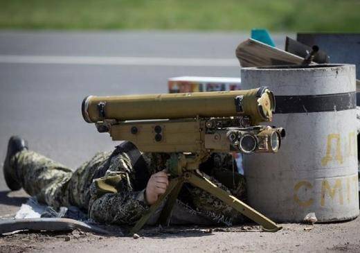 Донбасс: стрельба "протухшими" ПТУРами