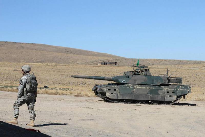 Япония показала в США самый современный в мире танк Type 10