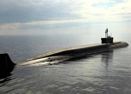 Атомная подлодка «Владимир Мономах» вышла в море для пуска «Булавы»