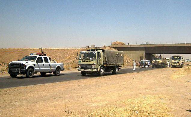 Иракская армия взяла под контроль трассу Багдад - Киркук