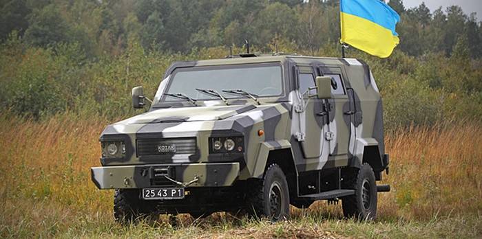 Успешно прошли испытания украинской бронированной машины "Козак" Успешно прошли испытания украинской бронированной машины "Козак"