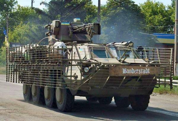 Нацгвардия Украины не смотря на перемирие получит новые БТР и создала танковое подразделение