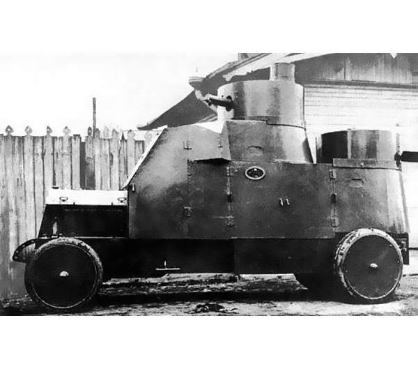 Бронеавтомобиль «Орлей» конструкции штабс-капитана Былинского