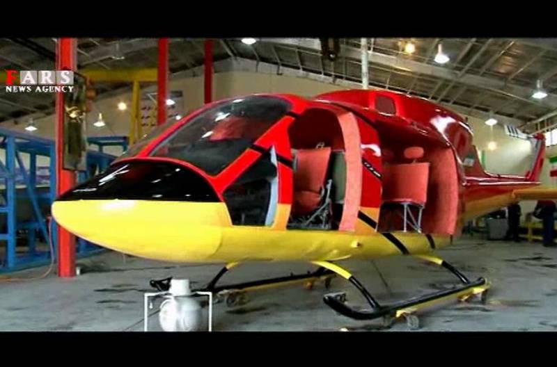 В Иране представили многоцелевой вертолет "Homa" собственной разработки