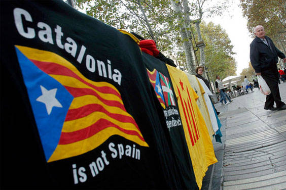 «Едина» Испания, каталонские «титушки» и наёмники из «Правого сектора»