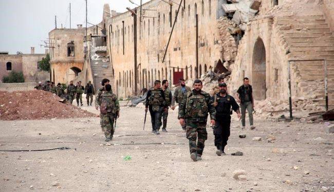 Сирийская армия освободила город Адра и район Духания в Дамаске