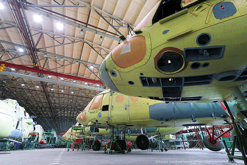 Производство вертолетов на Улан-Удэнском авиационном заводе