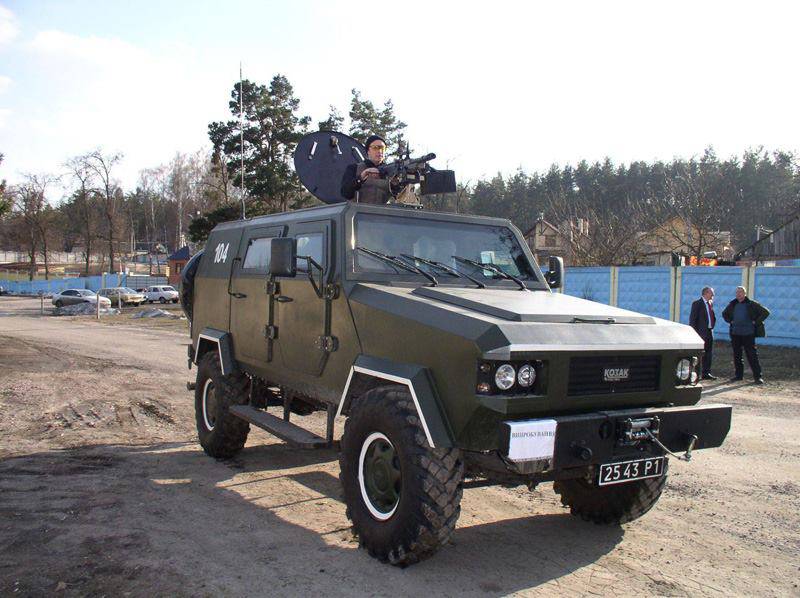 На Украине разрабатывают новую версию бронеавтомобиля “Козак” на базе Ford F550