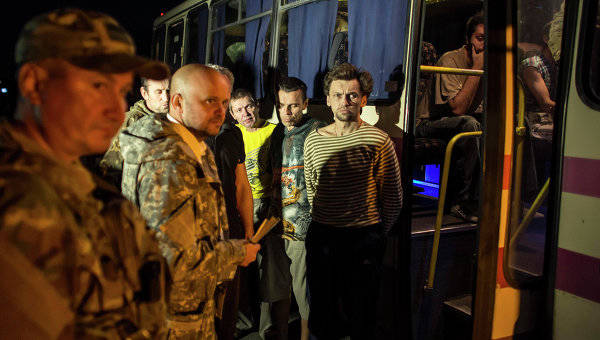 Киев отдал ополченцам 73 пленных