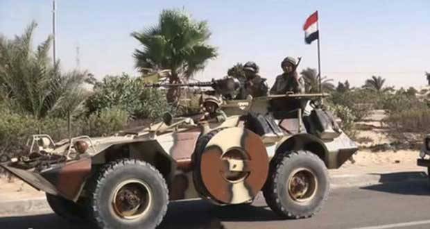 Египетская армия уничтожила 7 боевиков на северо-западе Синая
