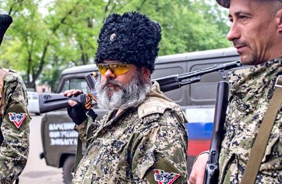 Казак «Бабай» вернулся на Донбасс с подкреплением Казак «Бабай» вернулся на Донбасс с подкреплением