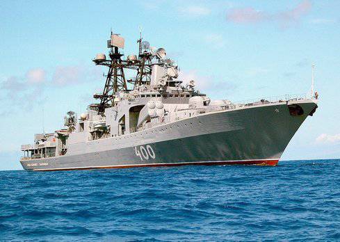 БПК "Вице-адмирал Кулаков" после ремонта вышел в Черное море