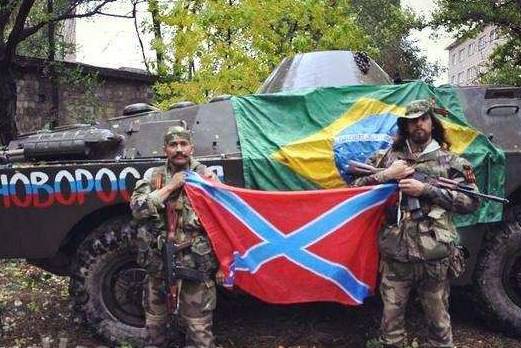 Сербско-французский отряд ополченцев пополнился добровольцем из далекой Бразилии