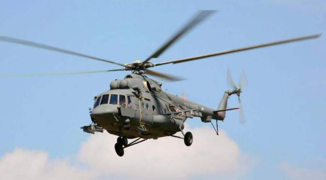 Минобороны РФ получило модернизированные вертолеты Ми-8АМТШ