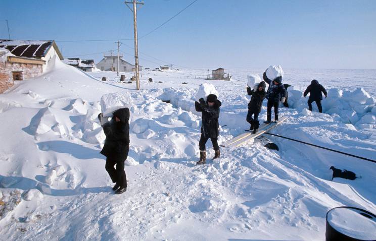 В Арктике официально стартовало строительство военных городков