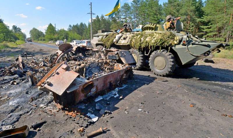 Потери украинских формирований в бронетехнике невосполнимы Потери украинских формирований в бронетехнике невосполнимы