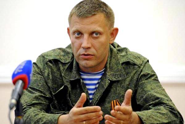 Захарченко: ДНР и ЛНР претендуют на все территории Донецкой и Луганской областей