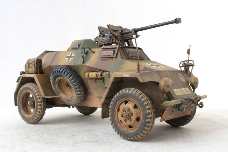 Легкий бронеавтомобиль Sd.Kfz. 221