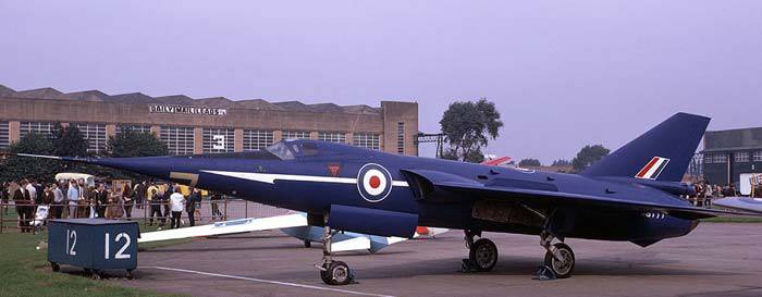 Опытный самолёт Fairey FD.2 «Delta II» (Великобритания)
